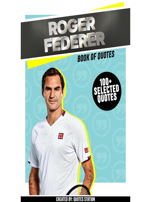 Title details for Roger Federer by Quotes Station - Wait list